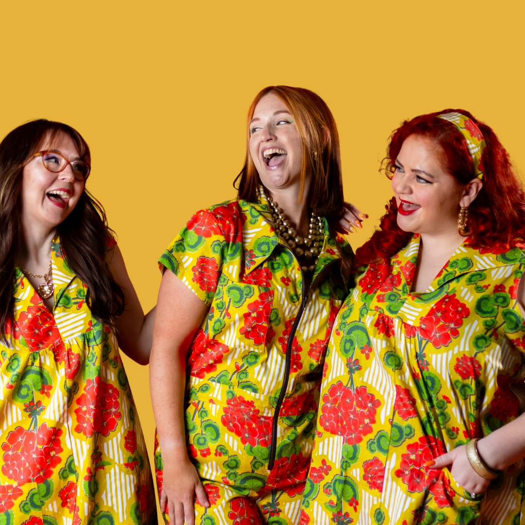 Modflower Wallpaper Jumpsuit in Sunshine