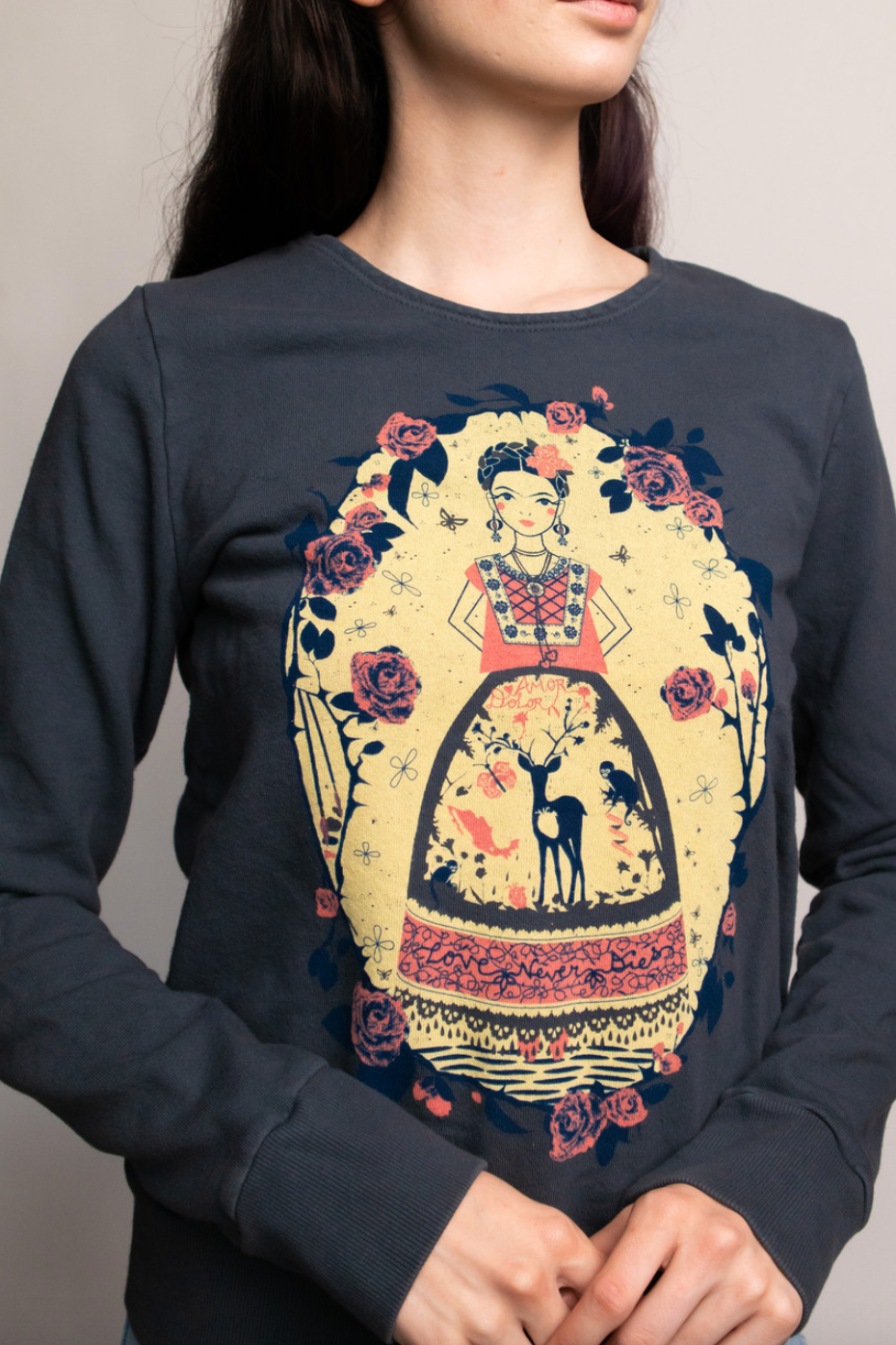 Artista Brillante Sweatshirt in Grey