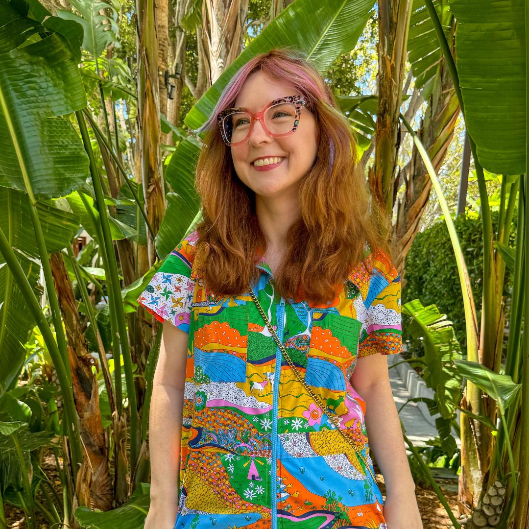 Landscape Jumpsuit in Rainbow Farm- Re-Stocked!