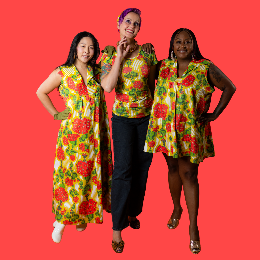 Modflower Wallpaper Tulip Sleeve in Sunshine